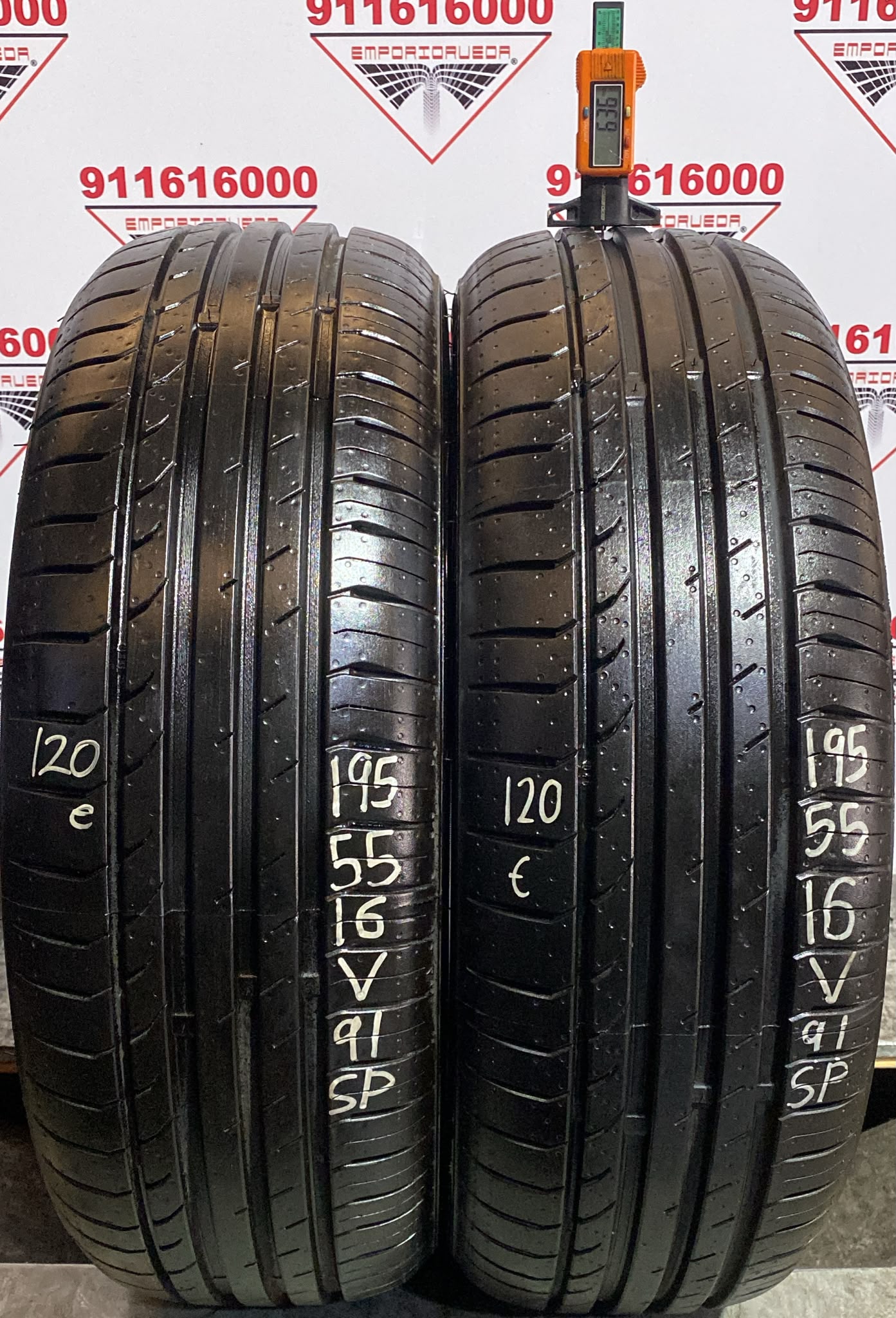 TRAZANO  USADO  195/55 R16 91 V